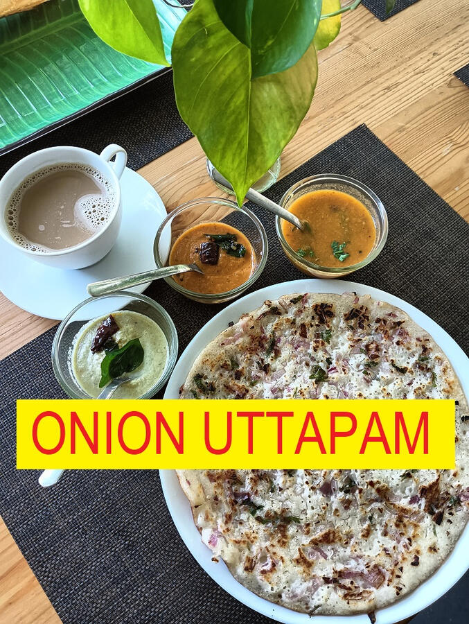 Onion Uttapam