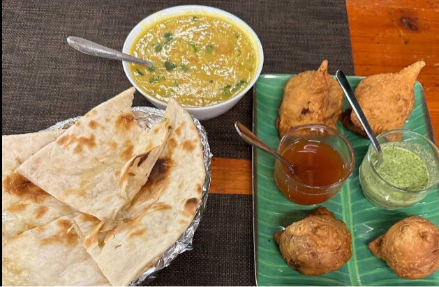 Indian Food - Dal & Roti