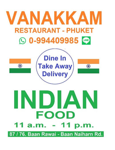 Freshly made, customised Indian Food available everyday from 11:00 a.m. to 11 p.m.